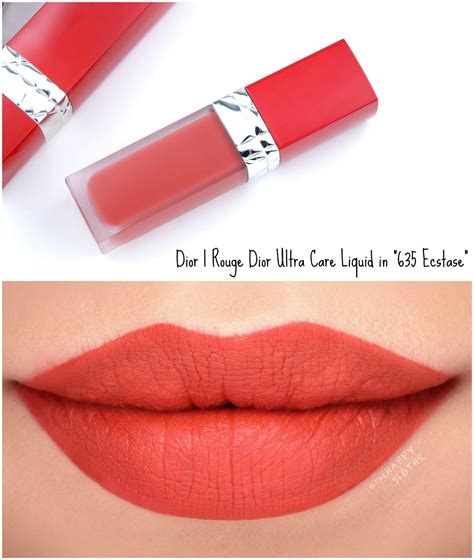 dior ultra care lipstick swatches|DIOR Ultra Care Liquid Lipstick: The Review & Swatches.